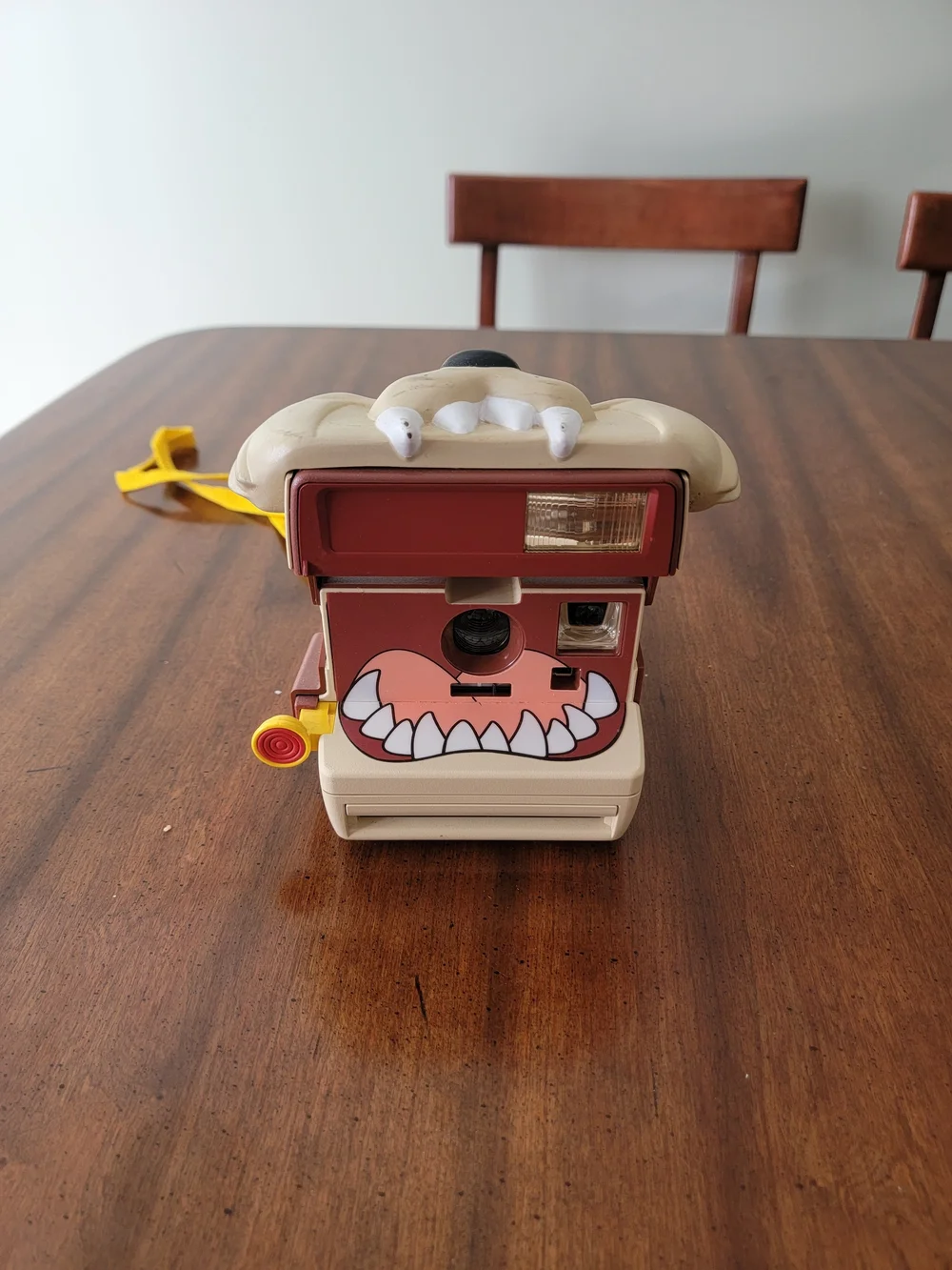 Polaroid Taz Cartoon Instant Camera in Brown and Cream
